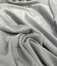 Трикотаж люрекс серебро